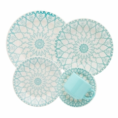 MANDALA - JUEGO DE VAJILLA X 12 PIEZAS OXFORD en internet