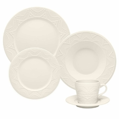 SERENA CREAM - JUEGO DE VAJILLA X 30 PIEZAS OXFORD