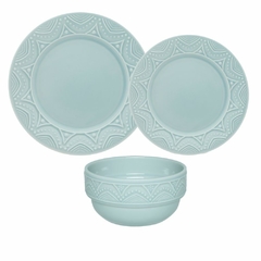 Serena Essence - Juego de Vajilla x 12 Piezas C/ Bowl Oxford