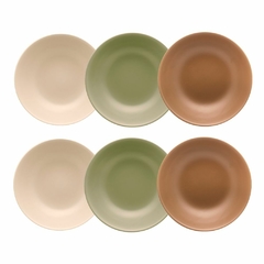UNNI MIX - SET X 6 PLATOS HONDOS 20 CM OXFORD