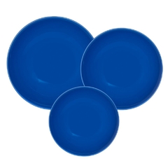 Unni Blue - Set x 18 Platos Oxford