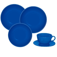 UNNI BLUE - JUEGO DE VAJILLA X 30 PIEZAS