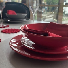 UNNI RED - SET X 18 PLATOS OXFORD - comprar online