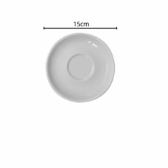 Taza Jarro Mug 350cc Con Plato Porcelana Verbano Monza en internet