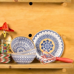 LA CARRETA - SET X6 PLATOS POSTRE 20 CM OXFORD en internet