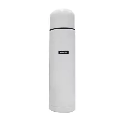 Termo de acero inoxidable blanco de 1 litro en internet
