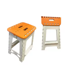 Banquito plegable alto Naranja - Kiluga