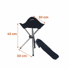 Banquito plegable 3 patas c/bolso en internet