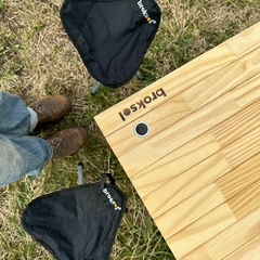 Banquito plegable 3 patas c/bolso - Kiluga