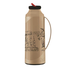 Firenze Pampeira - Termo con Pico Matero 1 Lt Blanco / Beige