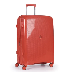 Valija Grande Rígida Expandible con candado incorporado roja - Kiluga | Bazar, deco y productos para el hogar