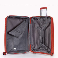 Valija Grande Rígida Expandible con candado incorporado roja - comprar online
