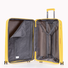 Valija Mediana Rígida Expandible con candado incorporado Amarillo - comprar online