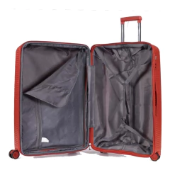 Valija Mediana Rígida Expandible con candado incorporado Roja - comprar online