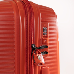 Imagen de Valija chica Cabina Carry on Rígida Expandible Roja