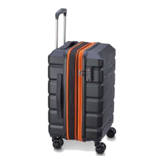 VALIJA CABINA EXPAND SECURITECH CITADEL DELSEY RIGIDA NEGRO - Kiluga | Bazar, deco y productos para el hogar