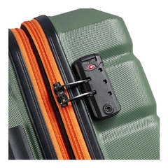 VALIJA CABINA EXPAND SECURITECH CITADEL DELSEY RIGIDA VERDE en internet