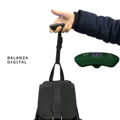 BALANZA DE MANO DIGITAL PORTATIL PARA VIAJE VALIJA EQUIPAJE - comprar online