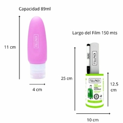 Set accesorios para el viajero - bolsas al vacío, candado, balanza, envases silicona, film. - comprar online