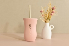 Cuia Madeira Mãe - Rosa Fosca