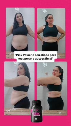 PRÉ VENDA (Envio 08/10) Pink Power 30 cápsulas