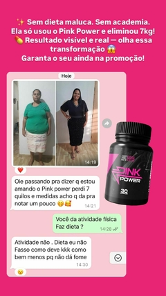 PRÉ VENDA (Envio 08/10) Pink Power 30 cápsulas - comprar online