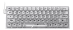 Teclado Gamer Redragon Fizz Rgb K617ct Transparente