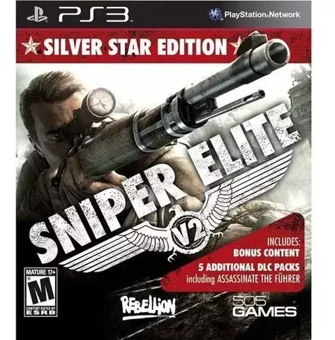 Sniper Elite V2 Silver Star Ps3 Playstation 3 Juego Sellado