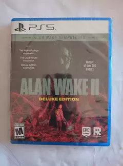 Alan Wake 2 Deluxe Edition Ps5 Juego Fisico Sellado - comprar online