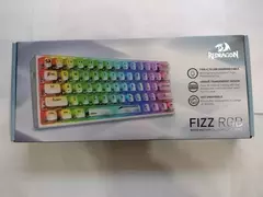 Teclado Gamer Redragon Fizz Rgb K617ct Transparente - comprar online