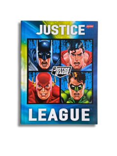 Brochura Liga da Justiça - Papelaria J&N