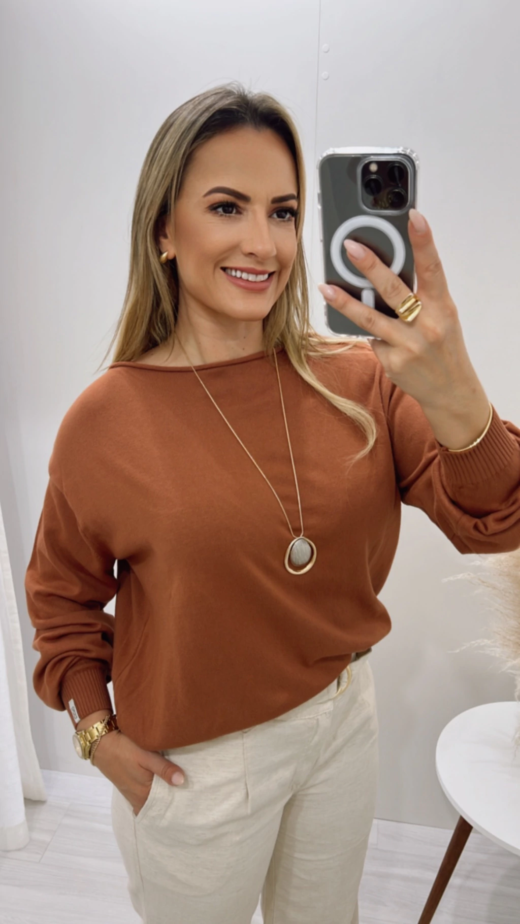 Blusa Abenção Básica 100% Algodão - 11711 Marrom