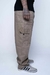 CALÇA CARGO SARJA BEGE - loja online