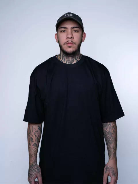 Avaria Camisa Preta Oversized