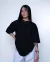 Avaria Camisa Preta Oversized - Board Store