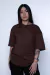 Camiseta Oversized Marrom - Board Store