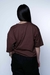 Camiseta Oversized Marrom - loja online