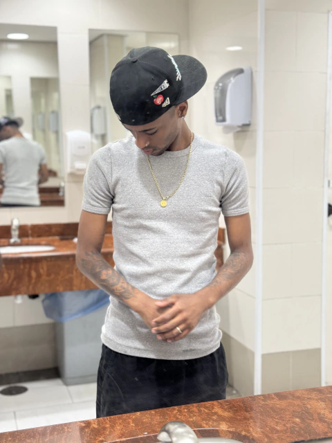 Camisa Canelada Cinza