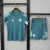 Camisa de treino infantil 2526 Cruzeiro verde claro