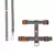 Peitoral H de Gato + Guia - comprar online