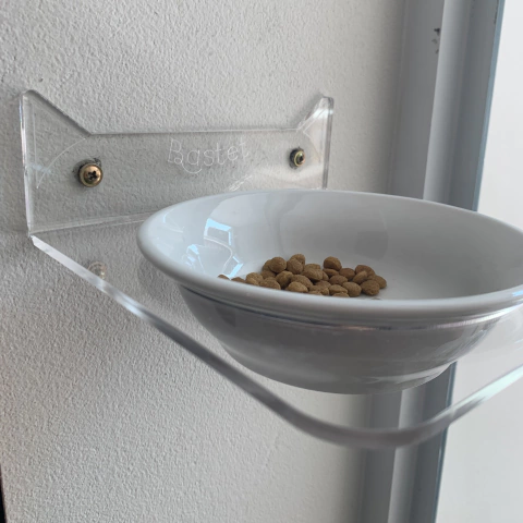 Comedouro Hórus de Parede - Acrílico