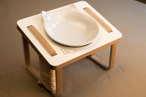 Comedouro Hórus Unitário - Gatos Gigantes