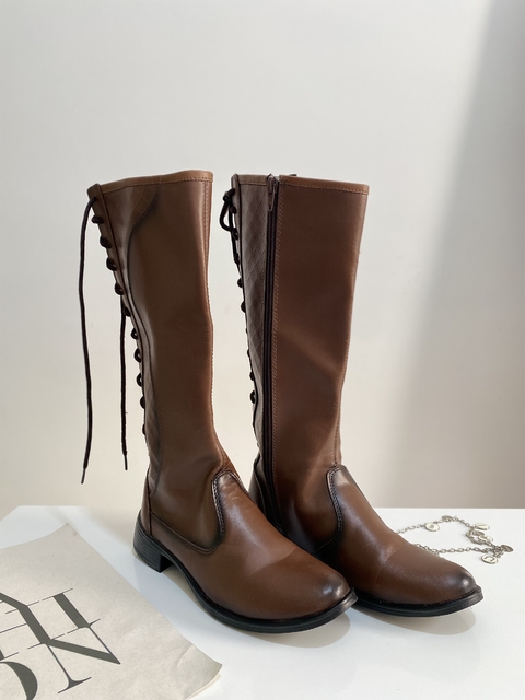 Bota marrom nova (35)