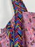 Vestido floral rosa G - Primitivo Brechó