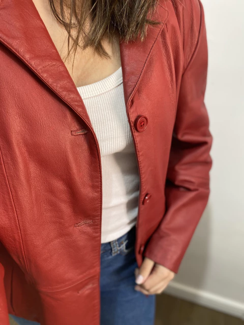 Blazer couro legítimo Julian Marcuir M