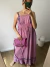 Vestido floral rosa G - comprar online
