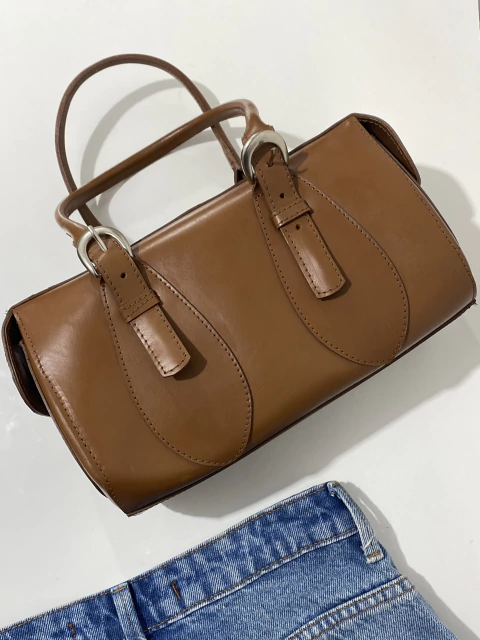 Bolsa vintage couro legítimo - comprar online