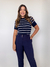 Blusa Feminina em Tricot listrada Laura - comprar online
