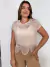 Blusa Feminina com Aplicações em Pérolas