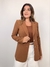 Blazer Feminino Alfaitaria Paula- Marrom Canela - loja online